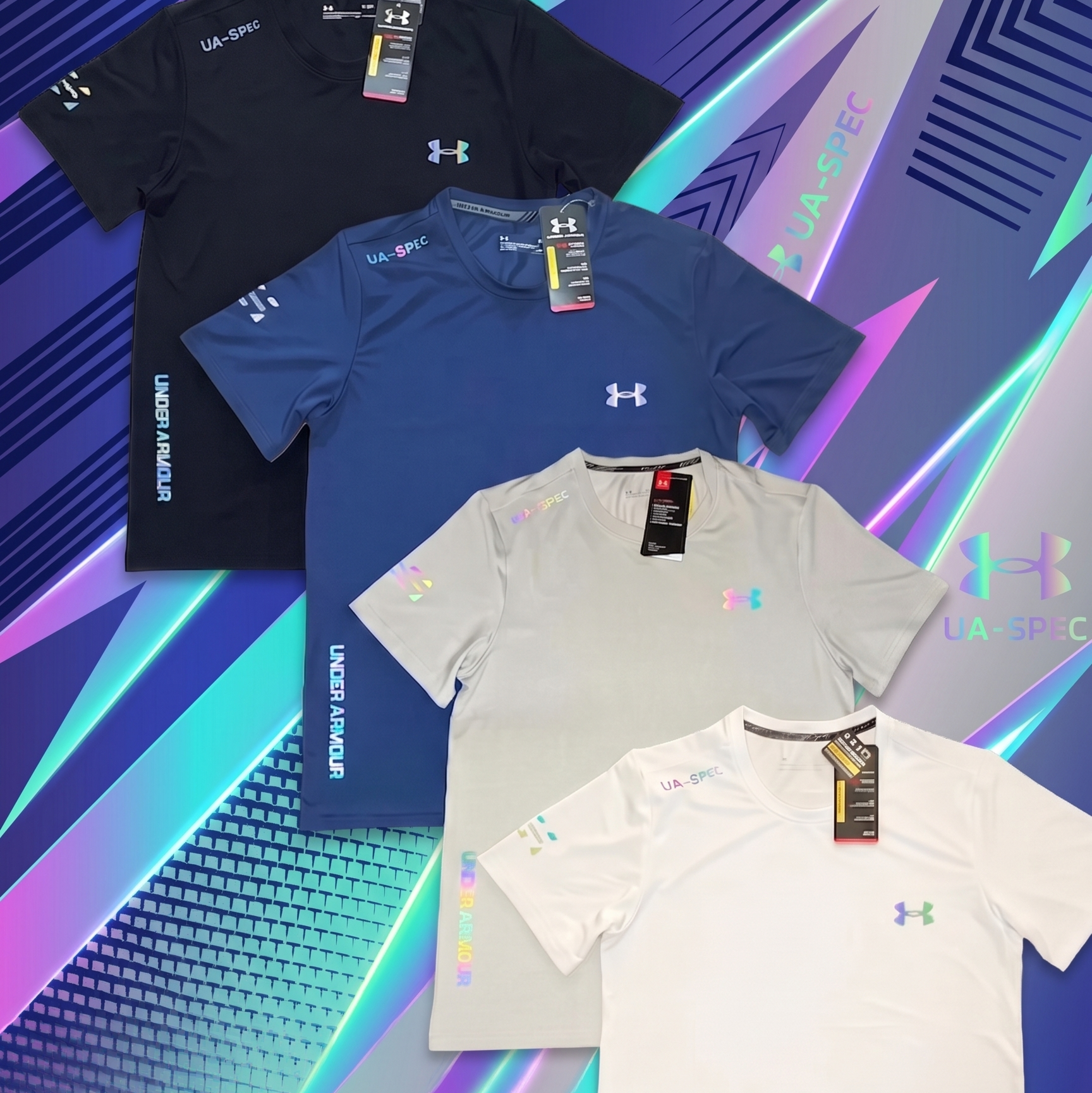 Pack de 4 shorts réfléchissants
