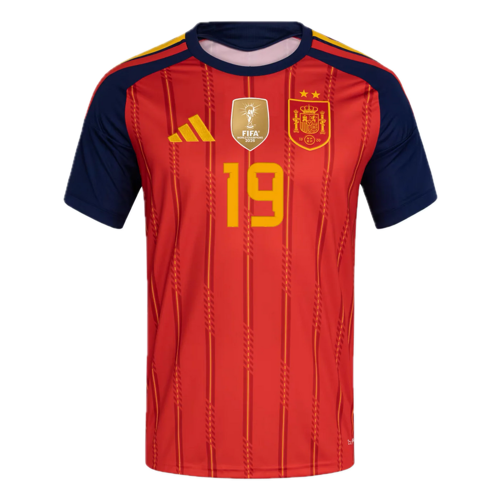 Maillot Espagne 2 étoiles Homme Domicile 2027