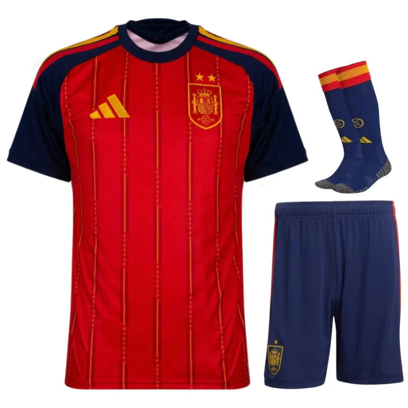 Maillot Espagne 2 étoiles Kit domicile 2027