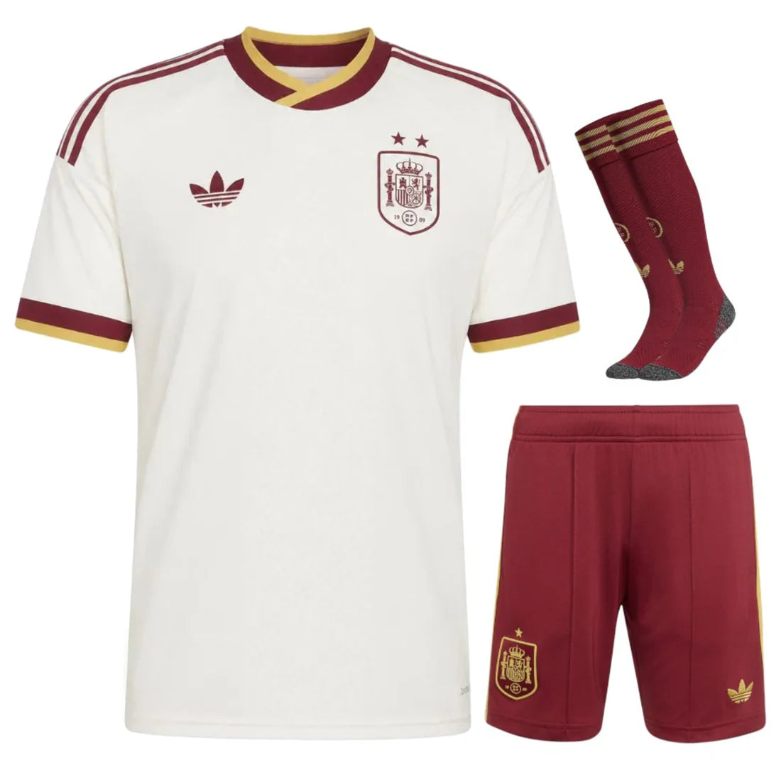 Maillot Espagne 2 étoiles Kit domicile 2027